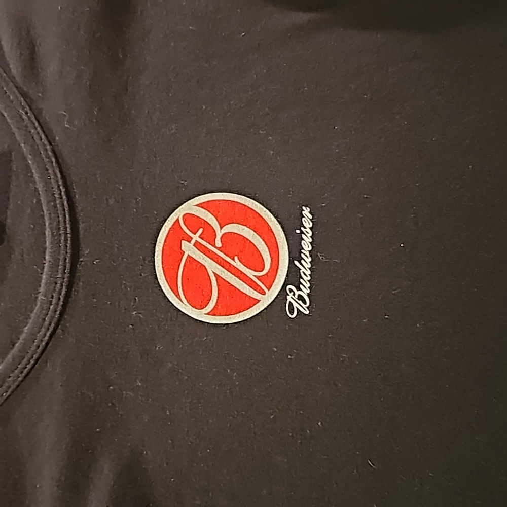 Woman's, Budweiser sweatshirt, size L, black - Picture 3 of 6